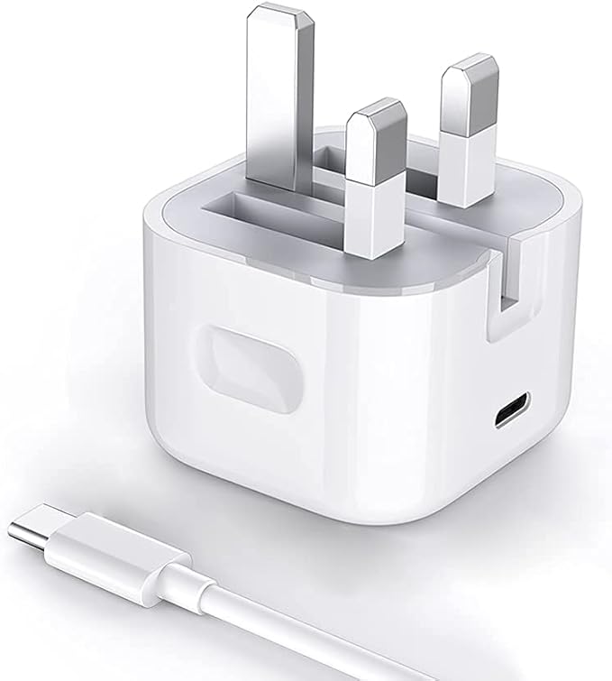 USB-C Charger for iPhone (20W) – PD Fast Charging Plug for iPhone 16, 15, 14, 13, & 12 Series